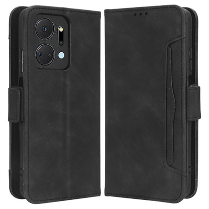 For Honor X7a 5G / Play7T 5G Wallet Phone Case Multiple Card Slots Stand Protective Flip Leather Phone Cover