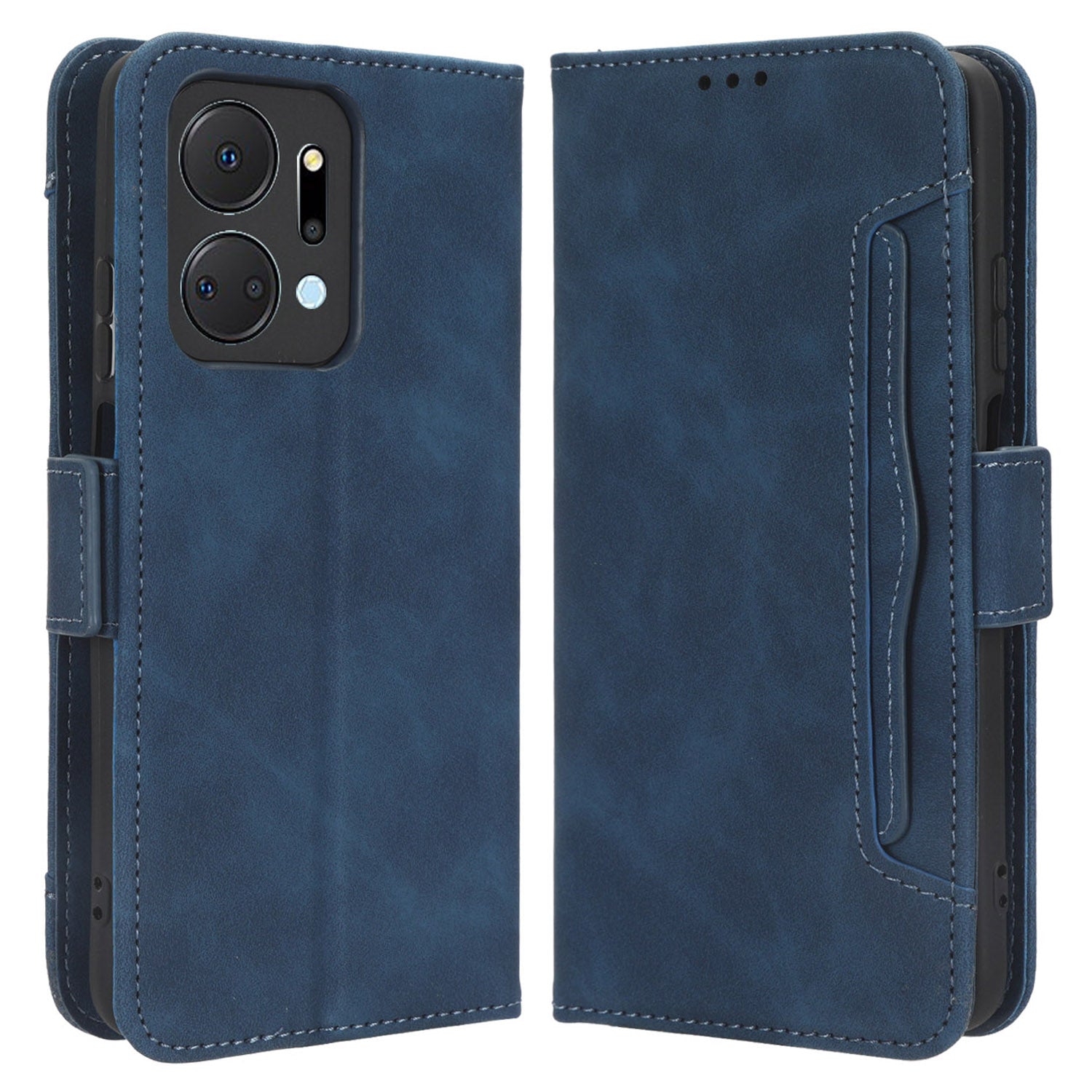 For Honor X7a 5G / Play7T 5G Wallet Phone Case Multiple Card Slots Stand Protective Flip Leather Phone Cover