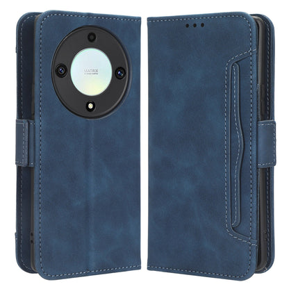For Honor X9a 5G / X40 5G / Magic5 Lite 5G Leather Phone Case Stand Wallet Multiple Card Holder Phone Cover