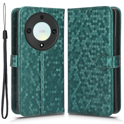 For Honor X40 5G / X9a 5G / Magic5 Lite 5G Cell Phone Case Dot Pattern Imprinted Leather Stand Cover Wallet