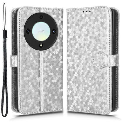 For Honor X40 5G / X9a 5G / Magic5 Lite 5G Cell Phone Case Dot Pattern Imprinted Leather Stand Cover Wallet