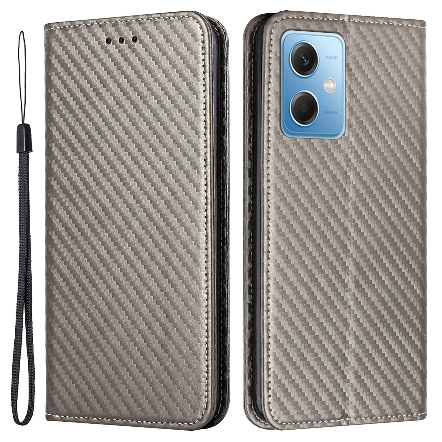 For Xiaomi Redmi Note 12 5G (Global) / (India) / (China) / Poco X5 5G PU Leather Magnetic Phone Cover with Stand Wallet