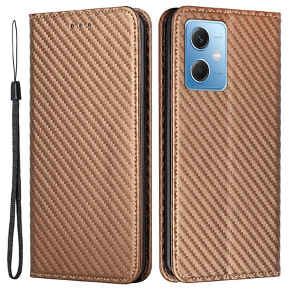 For Xiaomi Redmi Note 12 5G (Global) / (India) / (China) / Poco X5 5G PU Leather Magnetic Phone Cover with Stand Wallet