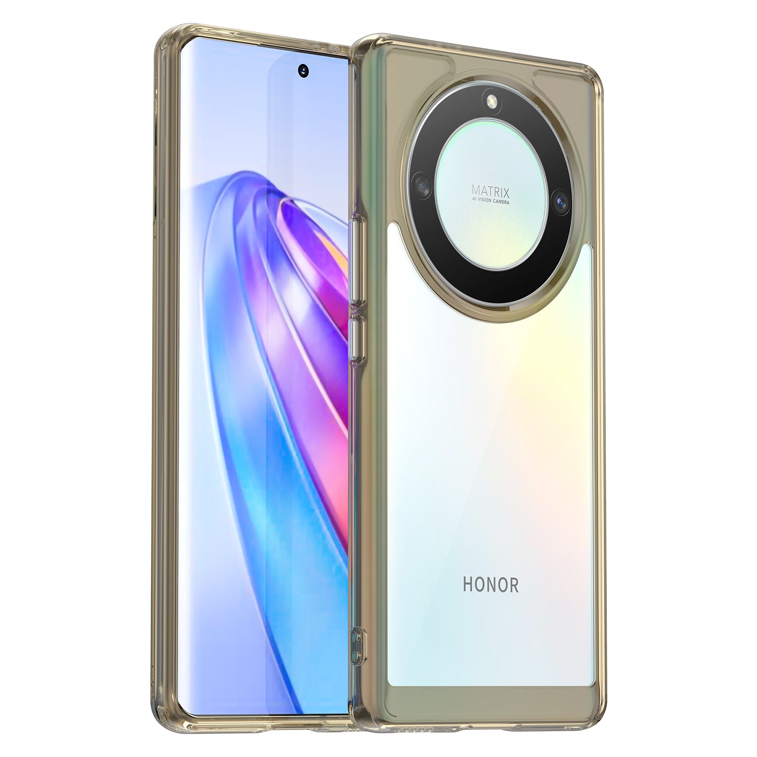 For Honor Magic5 Lite 5G / X40 5G / X9a 5G Clear Phone Case TPU + Acrylic Shockproof Protective Cover