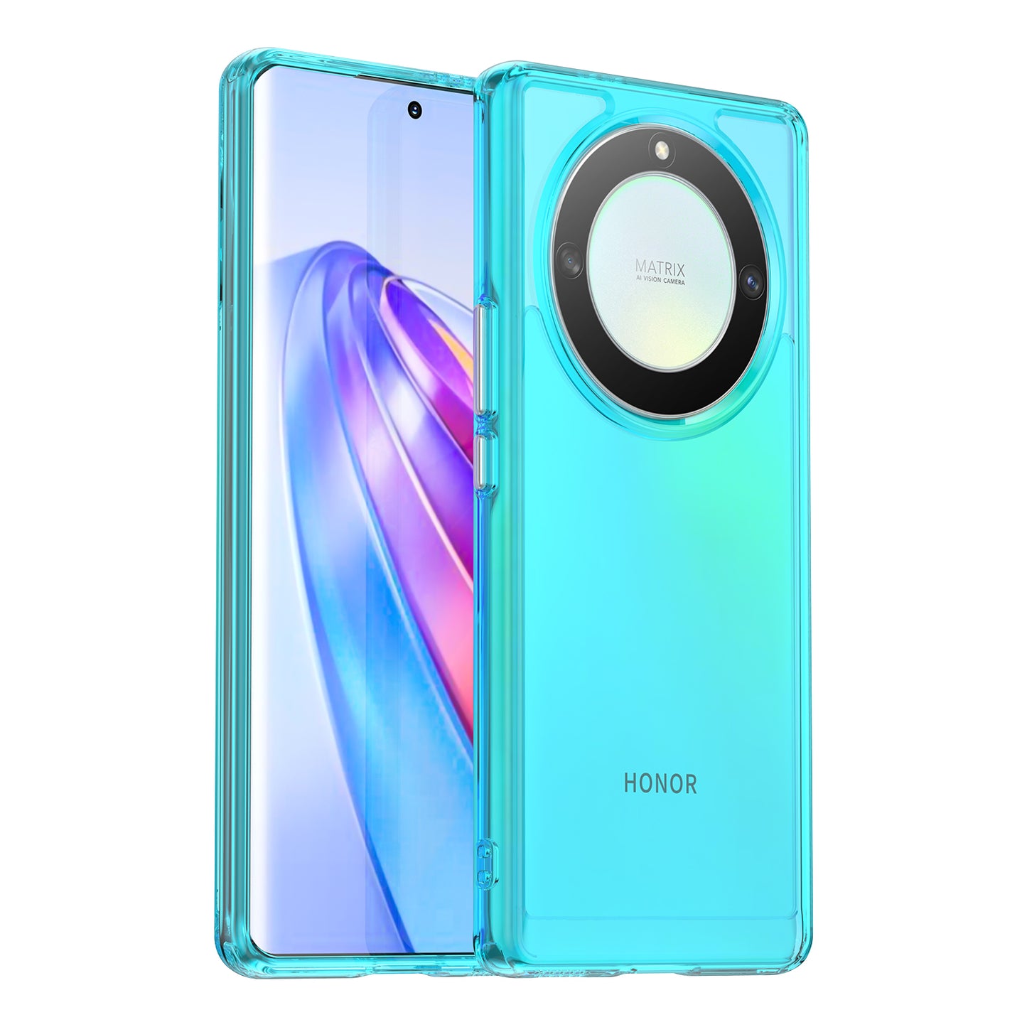 For Honor X40 5G /  X9a 5G / Magic5 Lite 5G TPU Phone Cover Candy Series Anti-scratch Smartphone Case