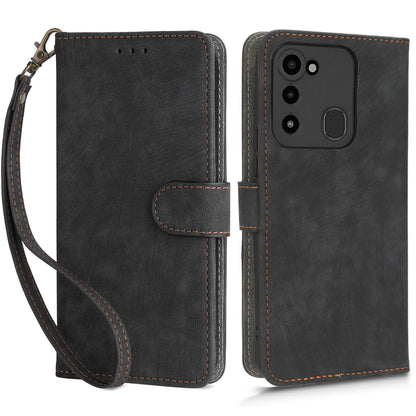 For Tecno Spark 8C 4G / Spark 9 4G / Spark Go 2022 / KG5 Phone Case RFID Blocking Stand Wallet Leather Cover