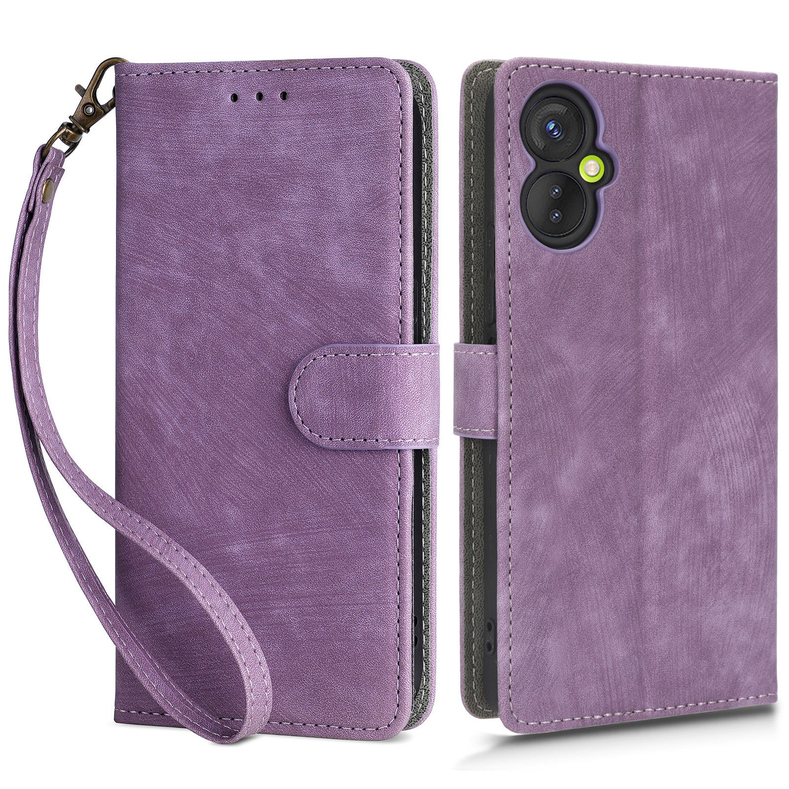 For Tecno Spark 9T 4G KH6 / 9 Pro 4G KH7 RFID Blocking Wallet Phone Case Full Protection Leather Stand Cover with Strap