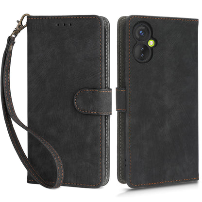 For Tecno Spark 9T 4G KH6 / 9 Pro 4G KH7 RFID Blocking Wallet Phone Case Full Protection Leather Stand Cover with Strap