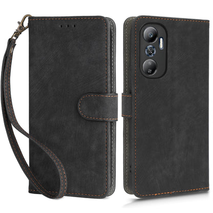 For Infinix Hot 20 4G X6826 / X6826B / X6826C Phone Case RFID Blocking Wallet Shockproof Leather Stand Cover with Strap