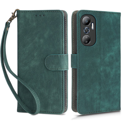 For Infinix Hot 20 4G X6826 / X6826B / X6826C Phone Case RFID Blocking Wallet Shockproof Leather Stand Cover with Strap