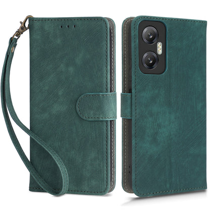 For Infinix Hot 20 5G X666 / X666B Shockproof Leather Phone Case RFID Blocking Wallet Stand Cover with Hand Strap