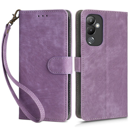 For Tecno Pova 4 LG7n RFID Blocking Phone Stand Case PU Leather Wallet Phone Cover with Strap