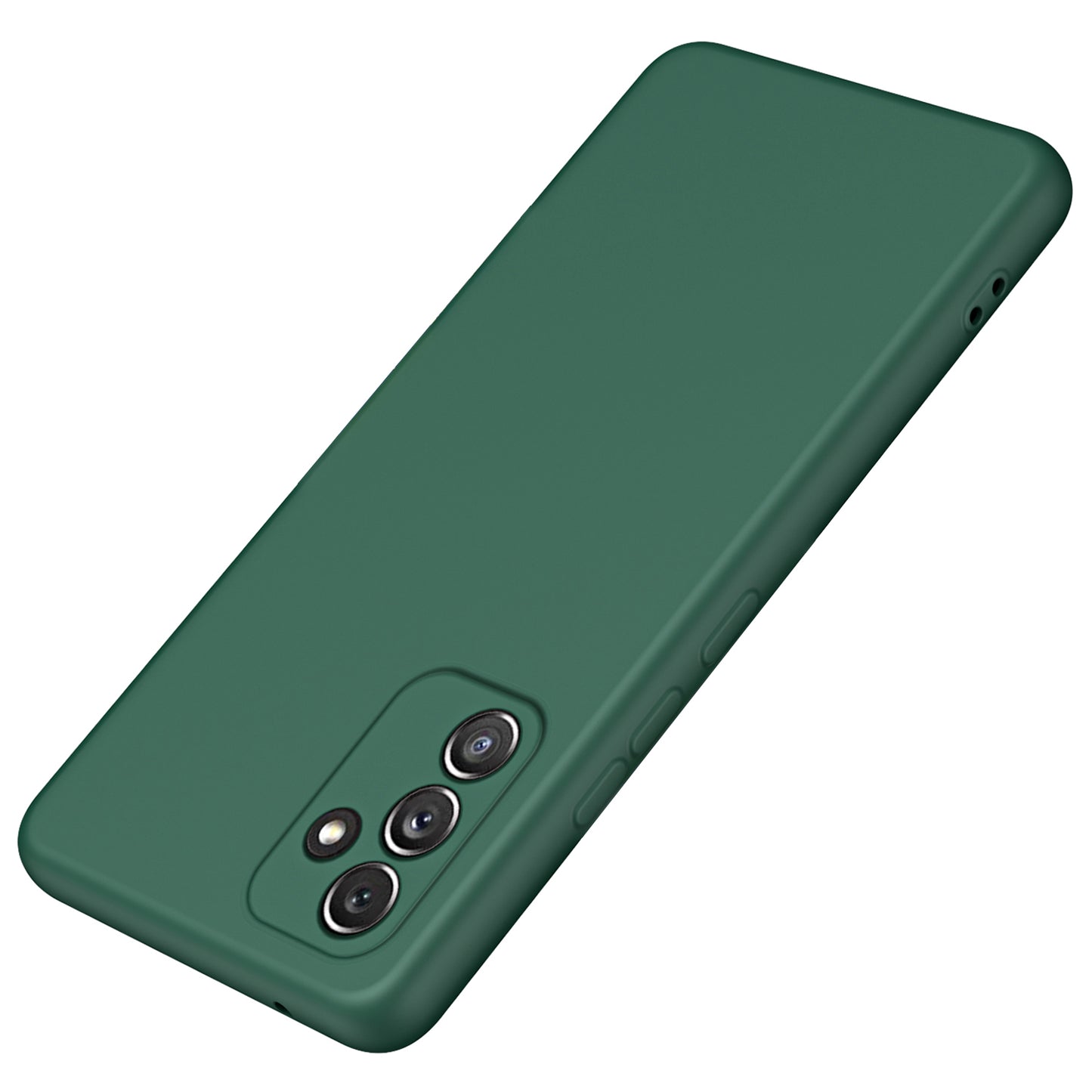 For Samsung Galaxy A34 5G Back Cover with Fiber Lining 2.2mm Thickness Rubberized TPU Phone Case