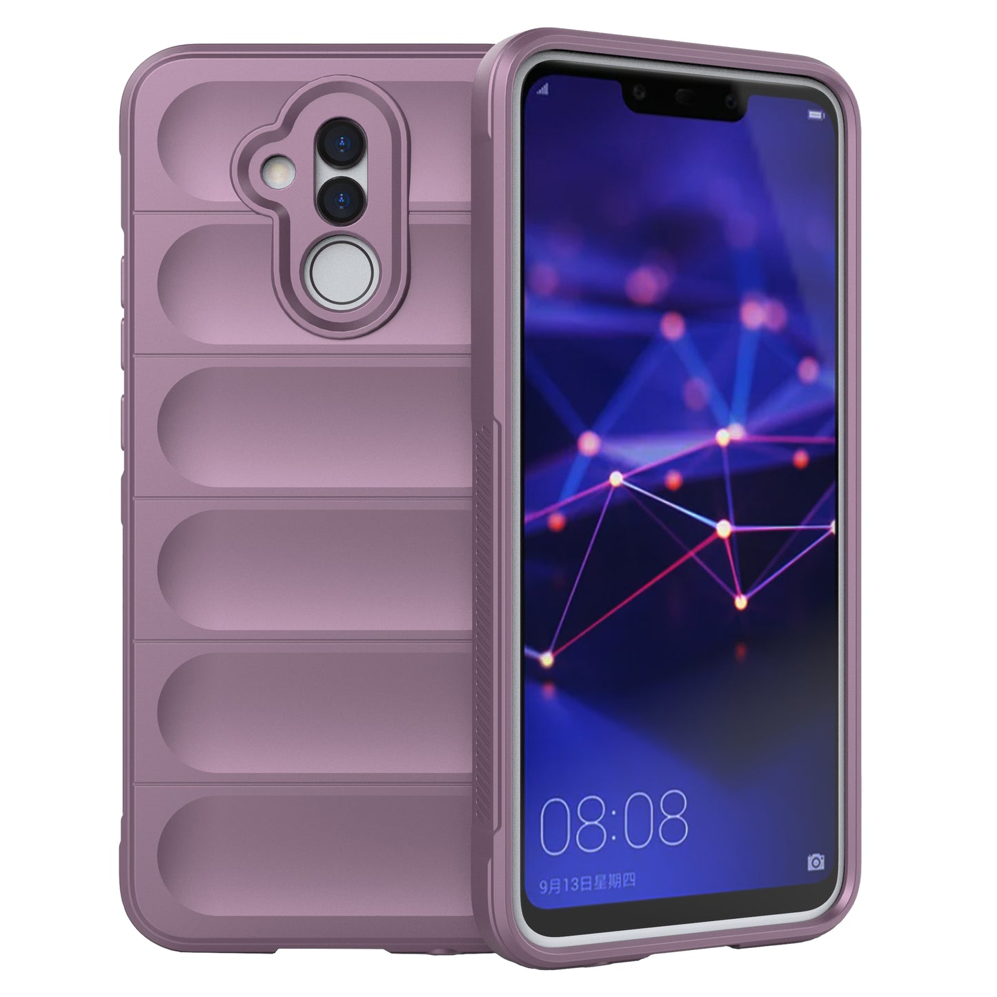 For Huawei Mate 20 Lite TPU Back Protector Phone Case Anti-fall Rugged Cell Phone Cover
