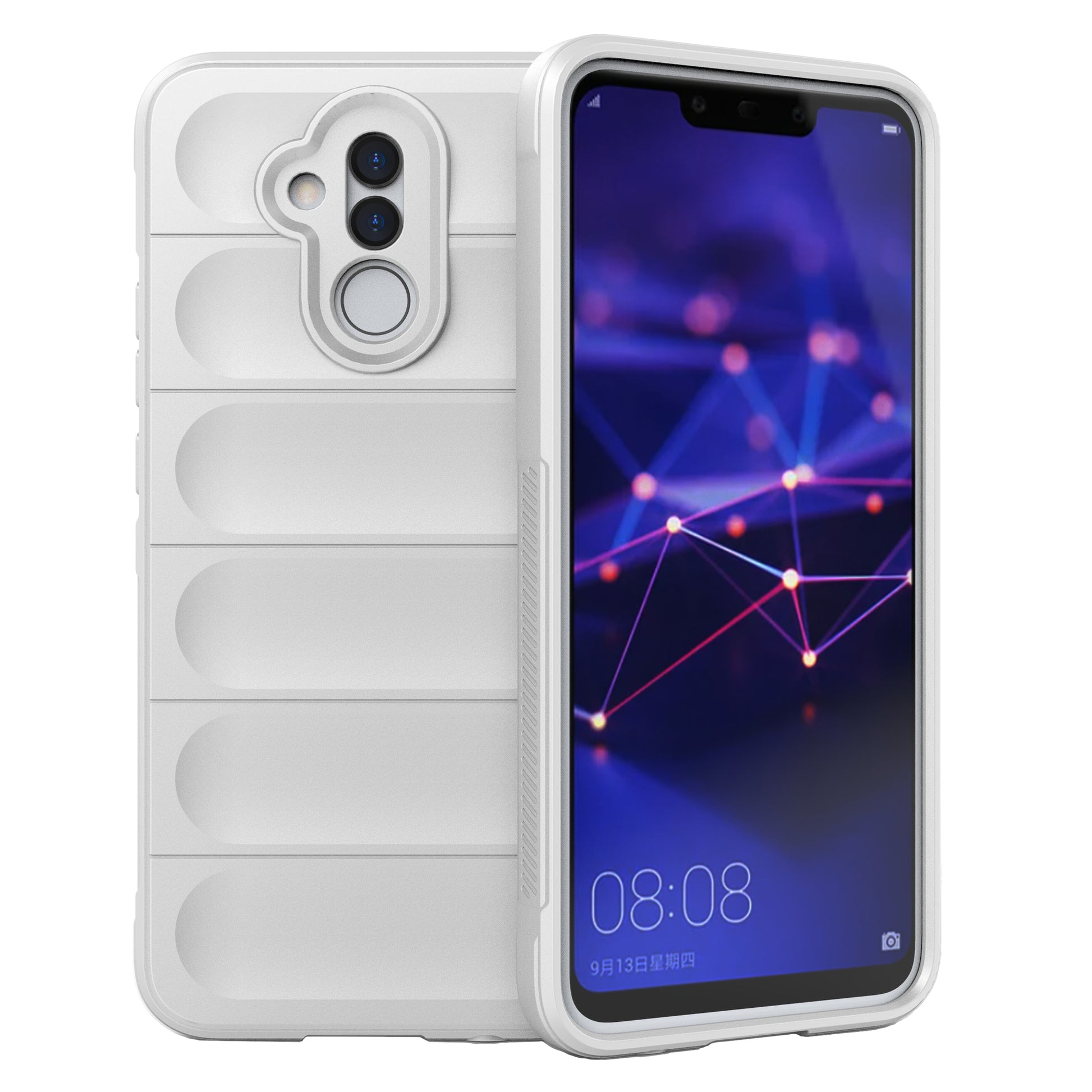For Huawei Mate 20 Lite TPU Back Protector Phone Case Anti-fall Rugged Cell Phone Cover