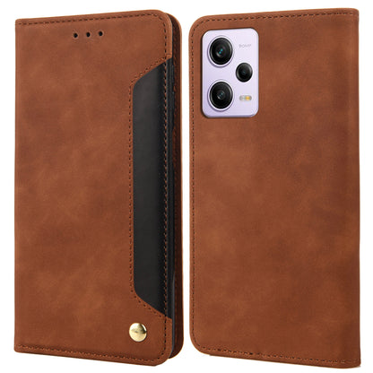 For Xiaomi Redmi Note 12 Pro 5G / Note 12 Pro Speed 5G / Poco X5 Pro 5G Phone Leather Case Wallet Phone Stand Cover