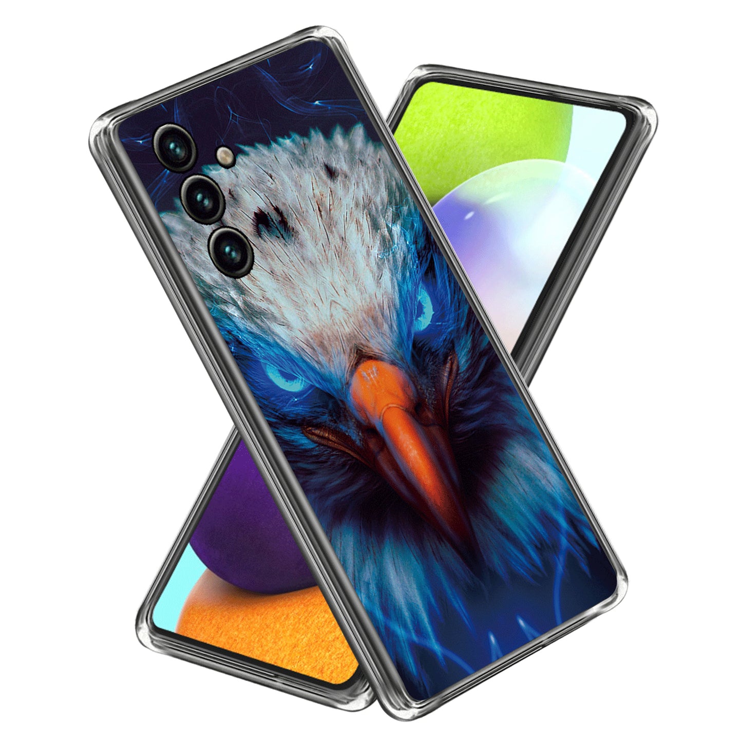 Slim Case for Samsung Galaxy A54 5G TPU Phone Case Pattern Printing IMD Protective Cover