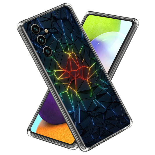 For Samsung Galaxy A54 5G Slim Phone Case Pattern Printing IMD TPU Back Cover