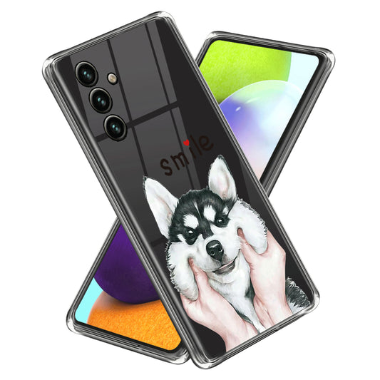 For Samsung Galaxy A54 5G Phone Case Shockproof Case Anti-Scratch IMD Pattern Printing TPU Cover