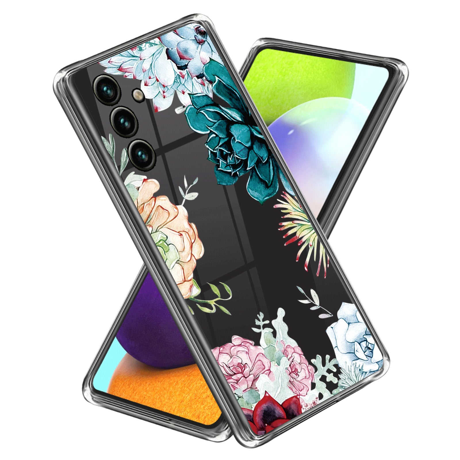 Soft TPU Case for Samsung Galaxy A54 5G Pattern Printing IMD Slim Case Anti-Drop Phone Cover