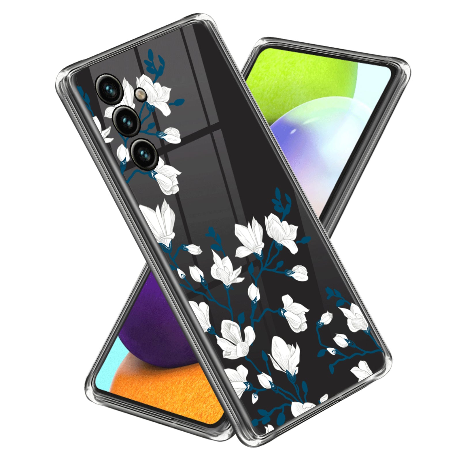 Soft TPU Case for Samsung Galaxy A54 5G Pattern Printing IMD Slim Case Anti-Drop Phone Cover