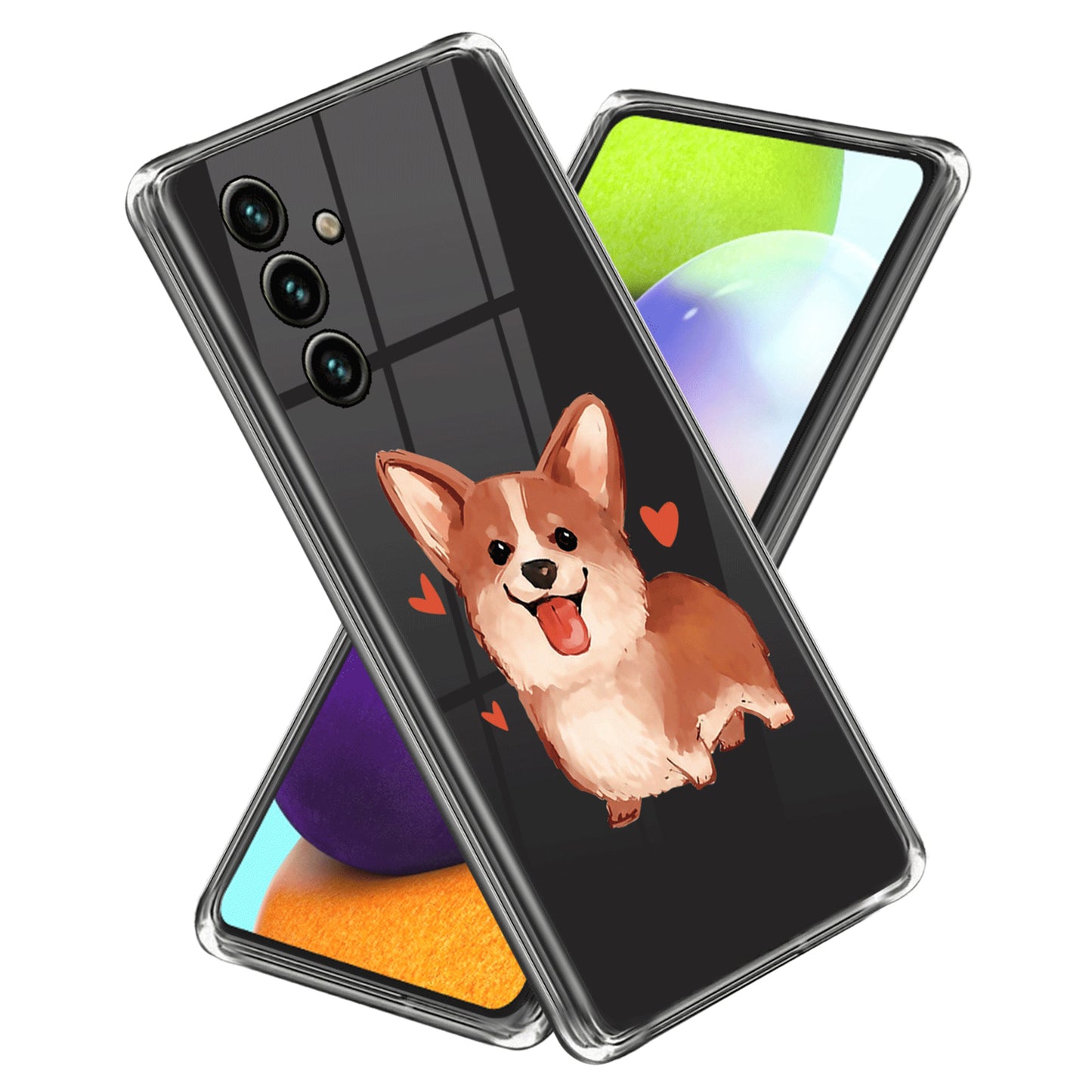 For Samsung Galaxy A34 5G Soft TPU Case Anti-Drop Pattern Printing IMD Phone Cover