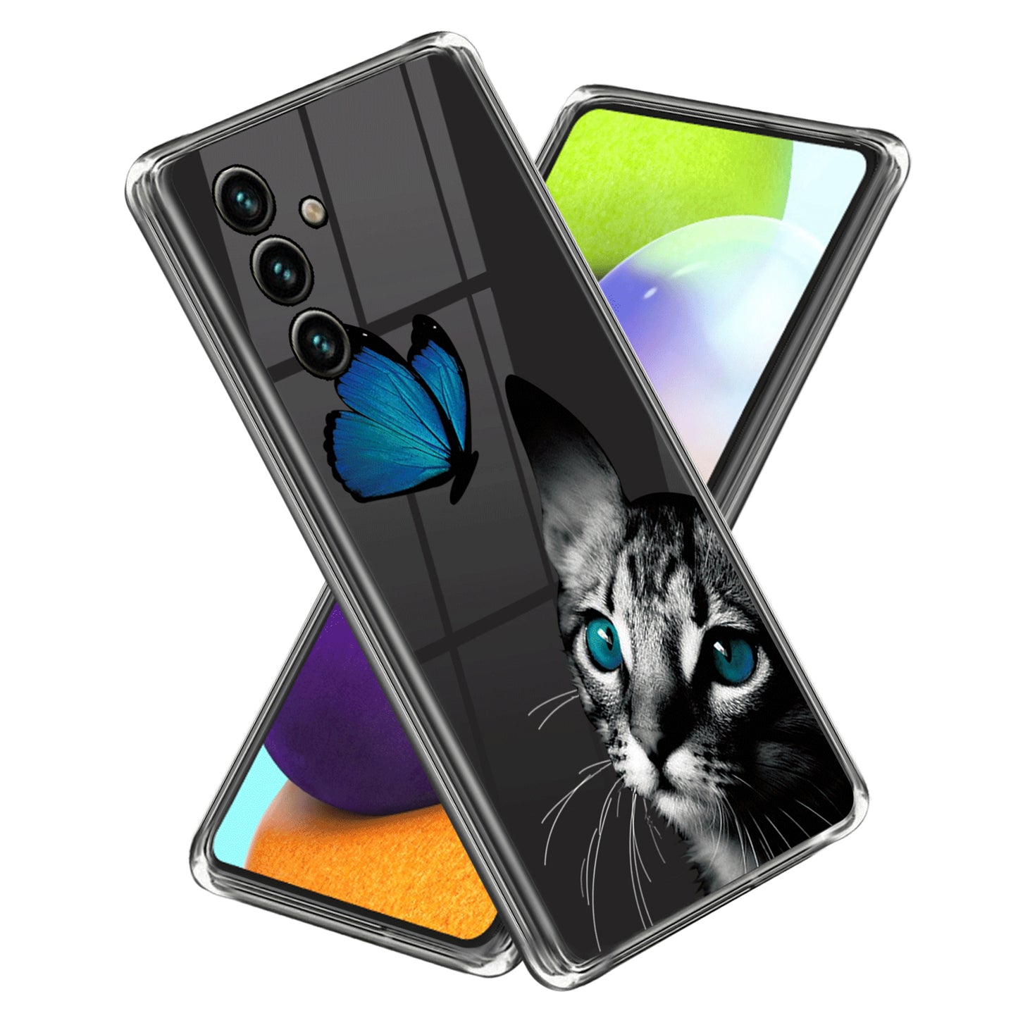 For Samsung Galaxy A34 Phone Case Pattern Printing IMD Shockproof Case Soft TPU Cover