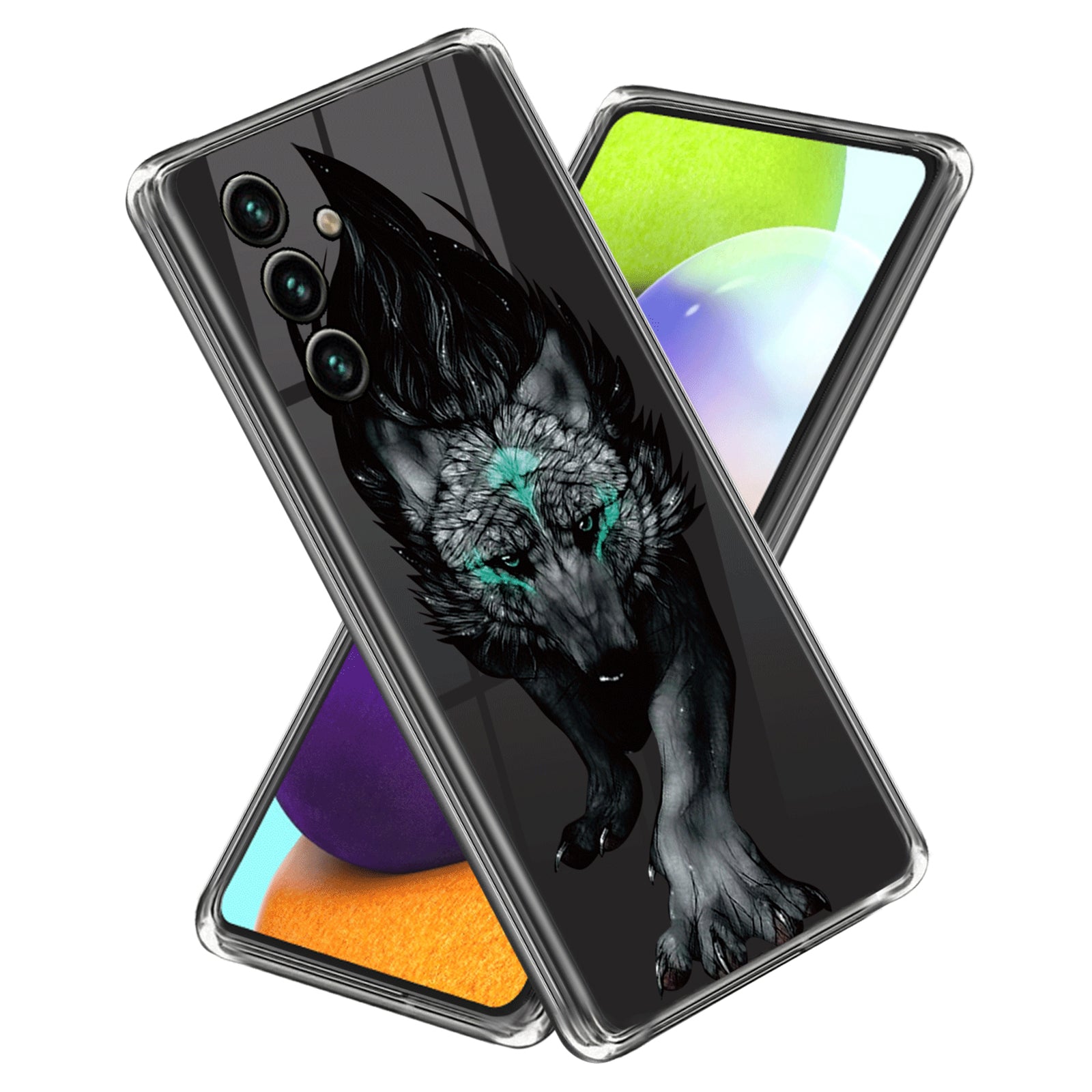 For Samsung Galaxy A34 Phone Case Pattern Printing IMD Shockproof Case Soft TPU Cover