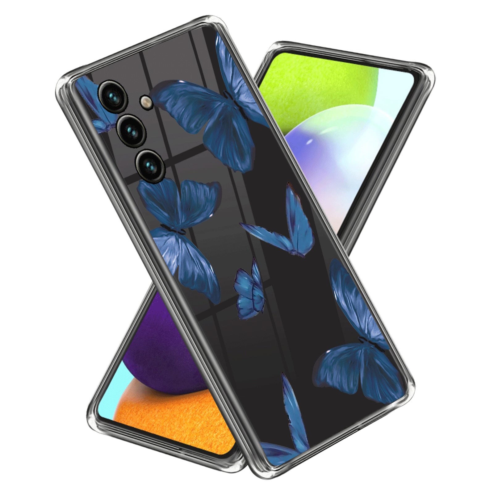 For Samsung Galaxy A54 5G Slim Phone Case Scratch Resistant Pattern Printing IMD TPU Phone Cover