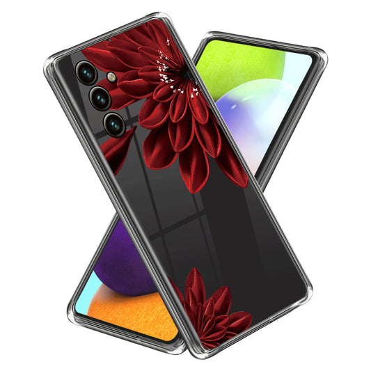 For Samsung Galaxy A54 5G Slim Phone Case Scratch Resistant Pattern Printing IMD TPU Phone Cover