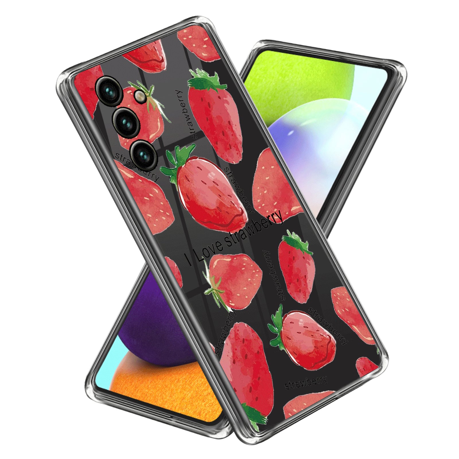 For Samsung Galaxy A54 5G Slim Phone Case Scratch Resistant Pattern Printing IMD TPU Phone Cover