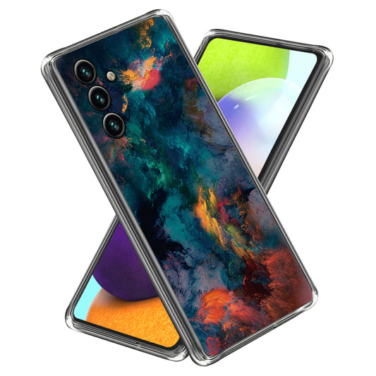 Protective Case for Samsung Galaxy A34 5G Slim Phone Case Pattern Printing IMD TPU Cover