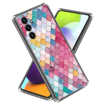 Protective Case for Samsung Galaxy A34 5G Slim Phone Case Pattern Printing IMD TPU Cover