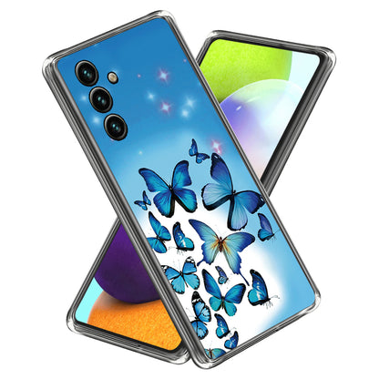 Protective Case for Samsung Galaxy A34 5G Slim Phone Case Pattern Printing IMD TPU Cover