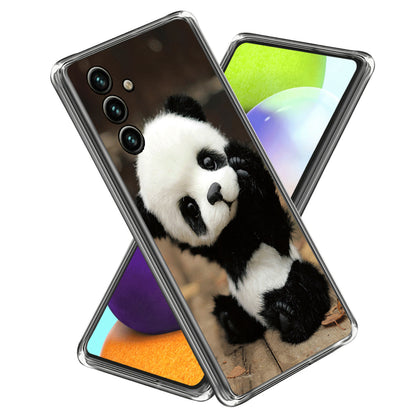 Slim Case for Samsung Galaxy A34 5G Soft TPU Phone Cover Pattern Printing IMD Shockproof Case