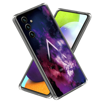 Slim Case for Samsung Galaxy A34 5G Soft TPU Phone Cover Pattern Printing IMD Shockproof Case