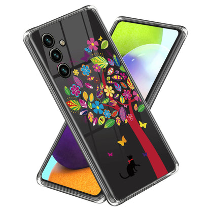 TPU Case for Samsung Galaxy A34 5G Shockproof Case IMD Pattern Printing Phone Cover