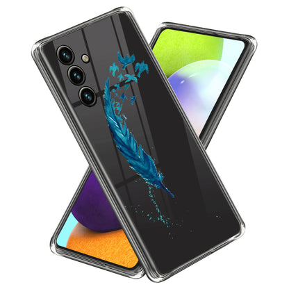TPU Case for Samsung Galaxy A34 5G Shockproof Case IMD Pattern Printing Phone Cover