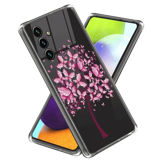 Slim Case for Samsung Galaxy A34 5G Pattern Printing IMD Phone Case Anti-Scratch Soft TPU Cover