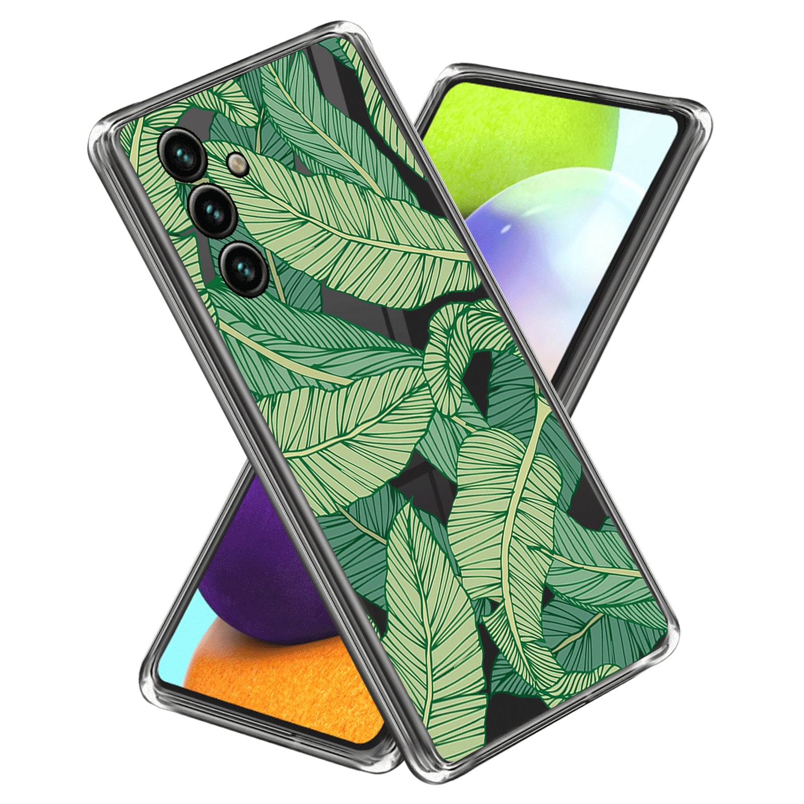 Slim Case for Samsung Galaxy A34 5G Pattern Printing IMD Phone Case Anti-Scratch Soft TPU Cover