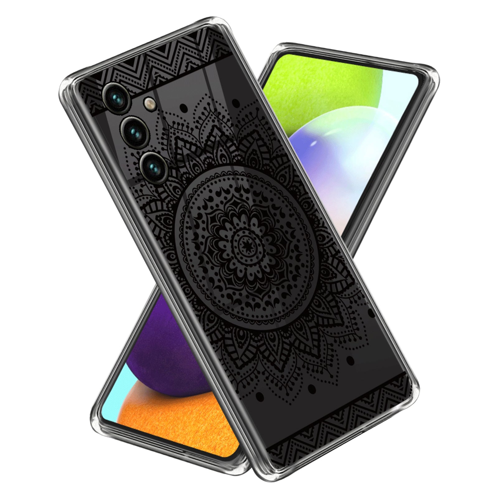 Protective Case for Samsung Galaxy A34 5G Phone Case IMD Pattern Printing TPU Cover
