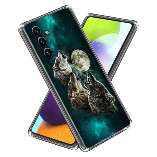 Soft TPU Case for Samsung Galaxy A34 5G Protective Case Pattern Printing IMD Phone Cover