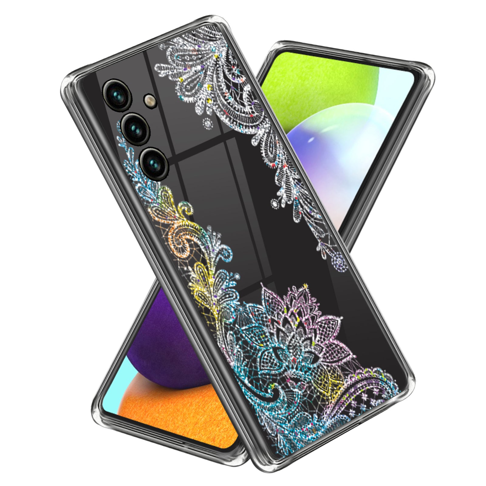 Soft TPU Case for Samsung Galaxy A34 5G Protective Case Pattern Printing IMD Phone Cover