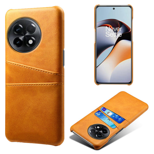 Phone Case for OnePlus Ace 2 5G / 11R 5G , PC+PU Leather Phone Cover Shell with 2 Card Slots