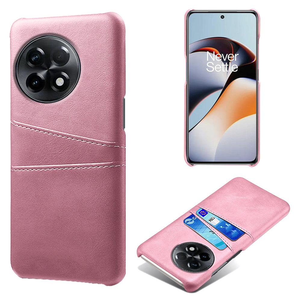 Phone Case for OnePlus Ace 2 5G / 11R 5G , PC+PU Leather Phone Cover Shell with 2 Card Slots