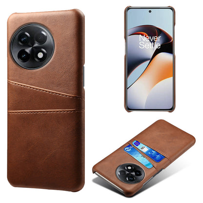 Phone Case for OnePlus Ace 2 5G / 11R 5G , PC+PU Leather Phone Cover Shell with 2 Card Slots