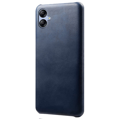 For Samsung Galaxy A04e 4G / M04 4G / F04 4G Phone Case Calf Texture PU Leather+PC Phone Cover