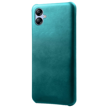 For Samsung Galaxy A04e 4G / M04 4G / F04 4G Phone Case Calf Texture PU Leather+PC Phone Cover