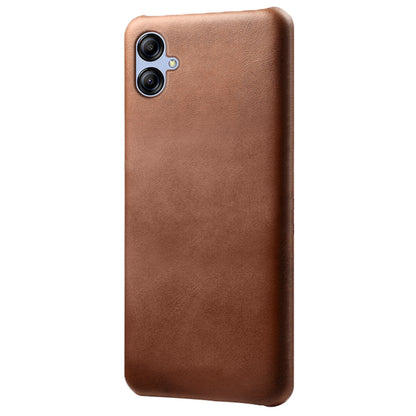 For Samsung Galaxy A04e 4G / M04 4G / F04 4G Phone Case Calf Texture PU Leather+PC Phone Cover