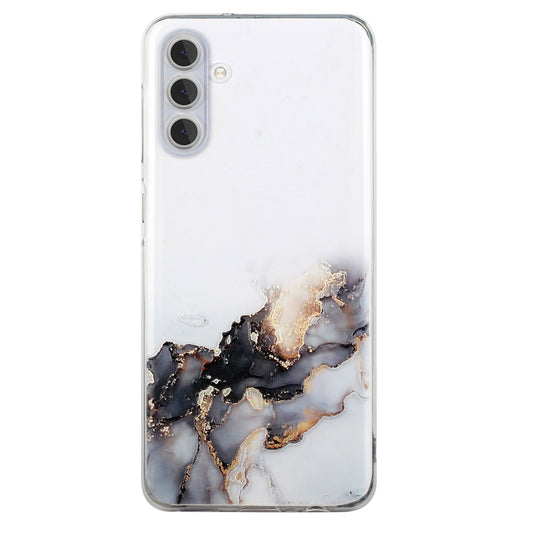 For Samsung Galaxy A34 5G Embossing Marble Pattern TPU Case Back Protector Phone Cover